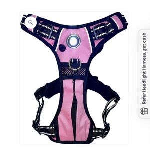 Headlight Pink Dog Harness